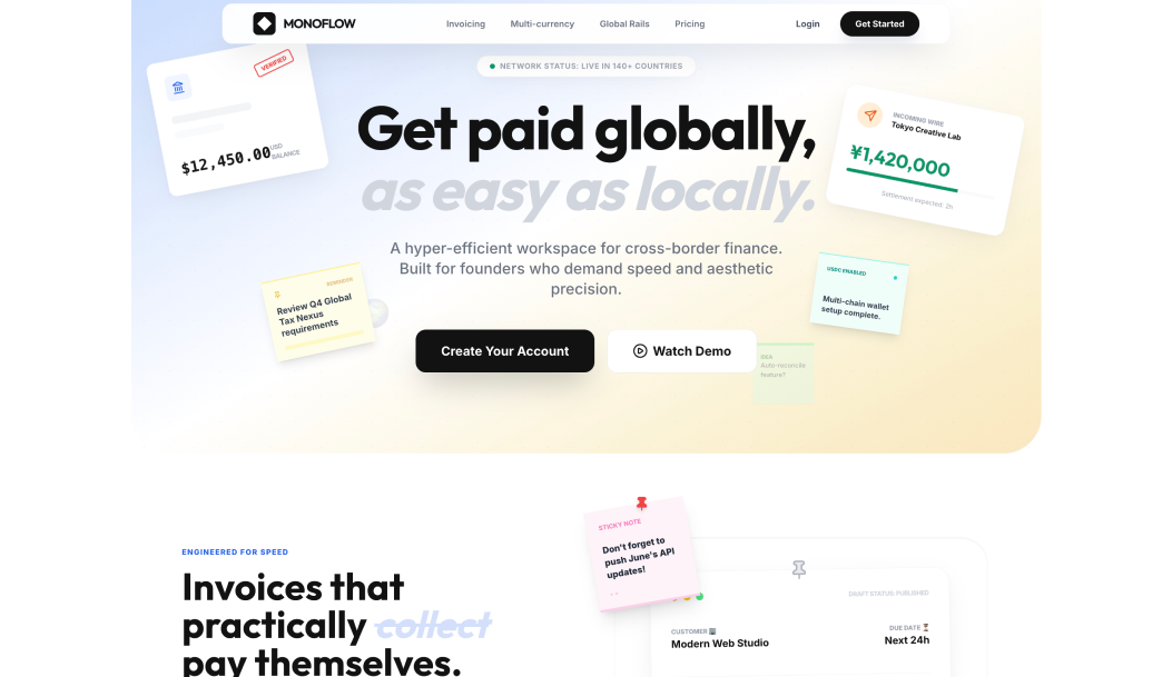 Website design example 4